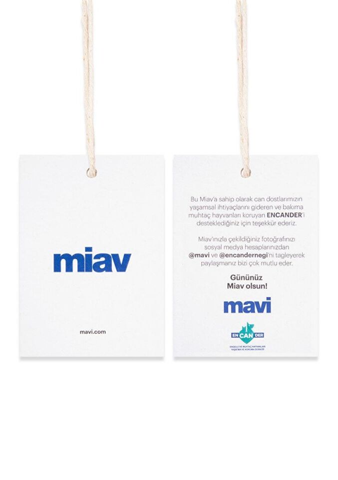 MAVİ ÇOCUK MIAV BASKILI SWEATSHIRTS Beyaz 6610031-620