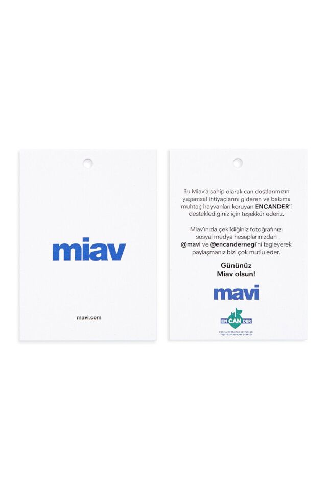 MAVİ ÇOCUK MİAV BASKILI TİŞÖRT Koyu Saks Mavi 6633270722