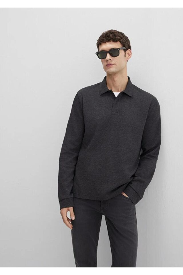 MAVİ ERKEK UZUN KOL PENYE Koyu Gri Melanj 0613041-80024