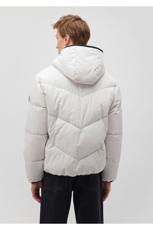 MAVİ ERKEK KAPÜŞONLU CEKET Bulut Gri 0110360-83746