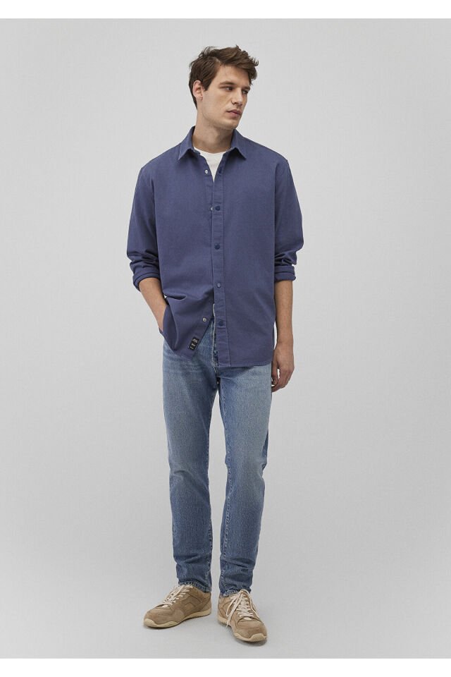 MAVİ ERKEK UZUN KOL GÖMLEK OCEANA 0211238-87737