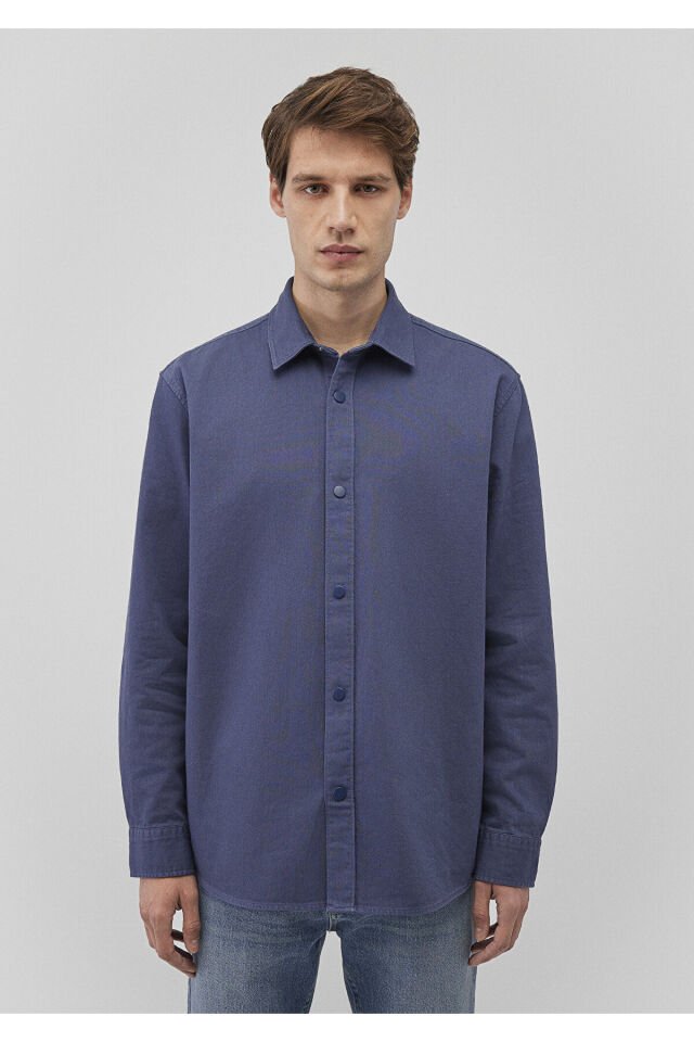 MAVİ ERKEK UZUN KOL GÖMLEK OCEANA 0211238-87737