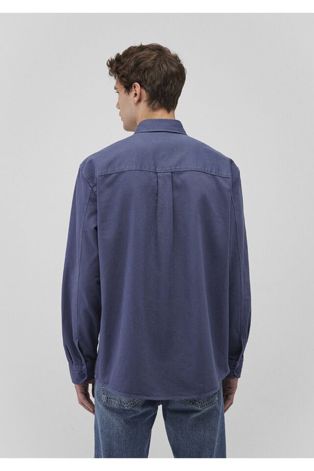 MAVİ ERKEK UZUN KOL GÖMLEK OCEANA 0211238-87737