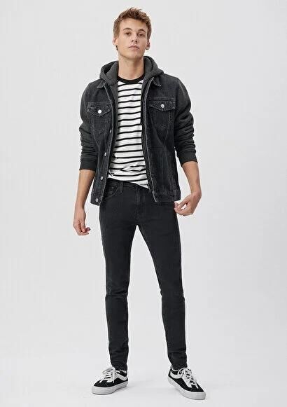 MAVİ ERKEK LEO Smoke 90's Comfort 0076235214 GRİ - 32/28