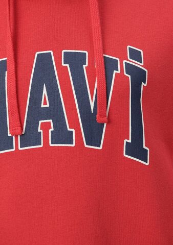 MAVİ KADIN MAVİ LOGO KAPÜŞONLU SWEATSHIRT Acı Kırmı 1600361-82054
