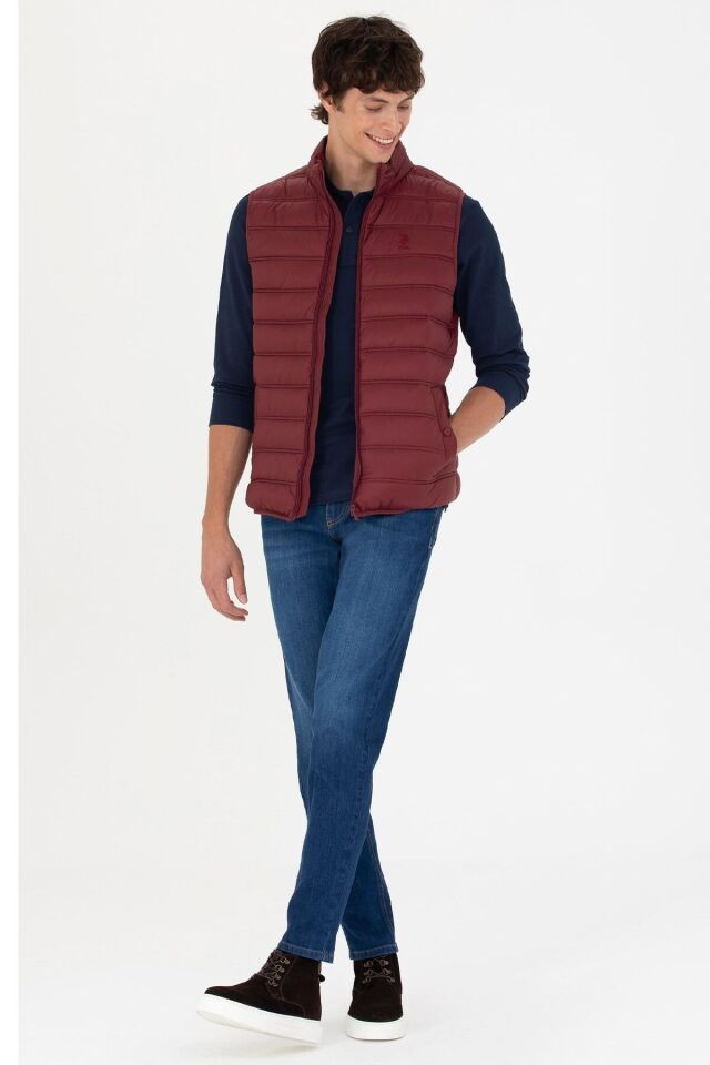 US POLO ASSN ERKEK DOKUMA YELEK G081GL010-000-1631483