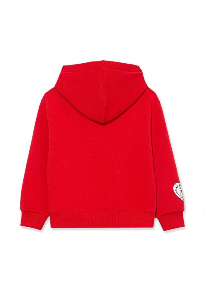 MAVİ ÇOCUK BUGS BUNNY BASKILI KAPÜŞONLU SWEATSHIRT 7S10036-70471