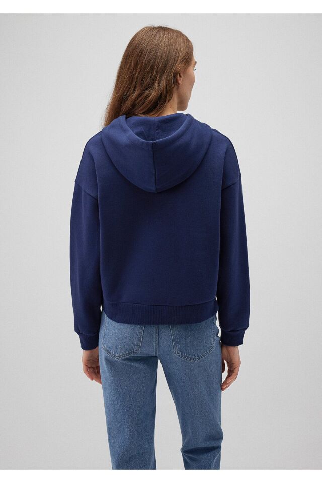 MAVİ KADIN MAVİ SWEATSHIRT Koyu Lacivert 168334-70488