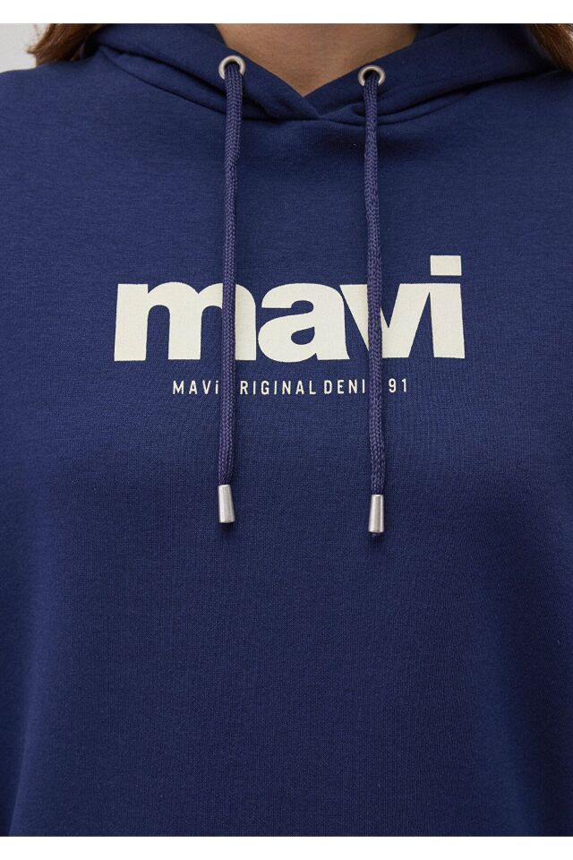 MAVİ KADIN MAVİ SWEATSHIRT Koyu Lacivert 168334-70488
