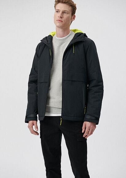 MAVİ ERKEK KAPÜŞONLU CEKET Siyah 0110268-900