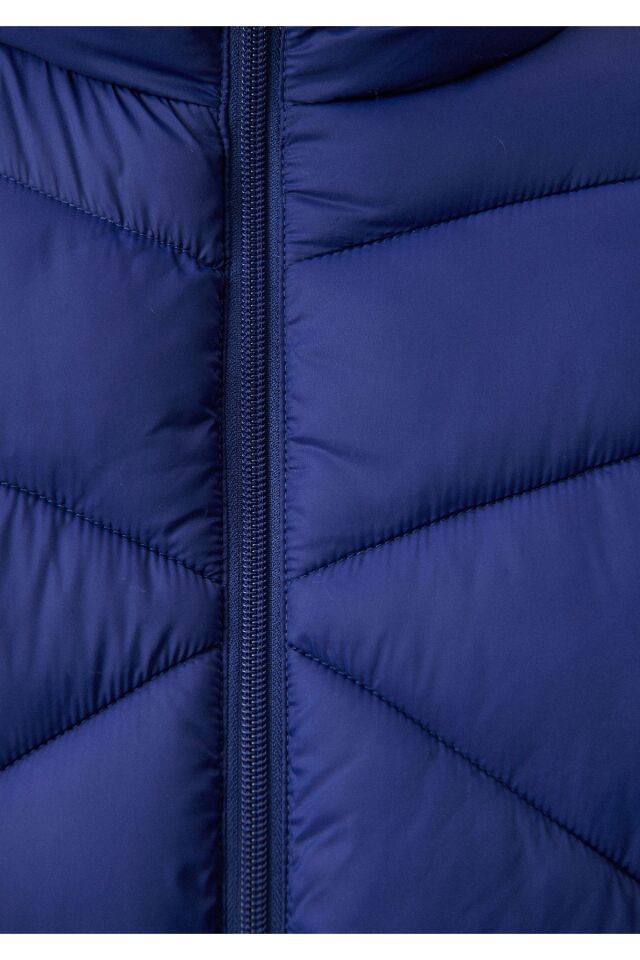 MAVİ KADIN DİK YAKA CEKET Derin Mavi 110698-70491