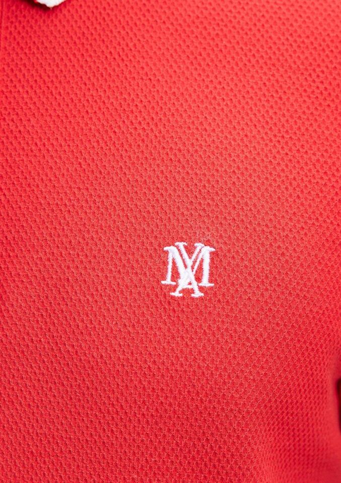 MAVİ ERKEK POLO TISÖRT Kırmızı 066039-33203