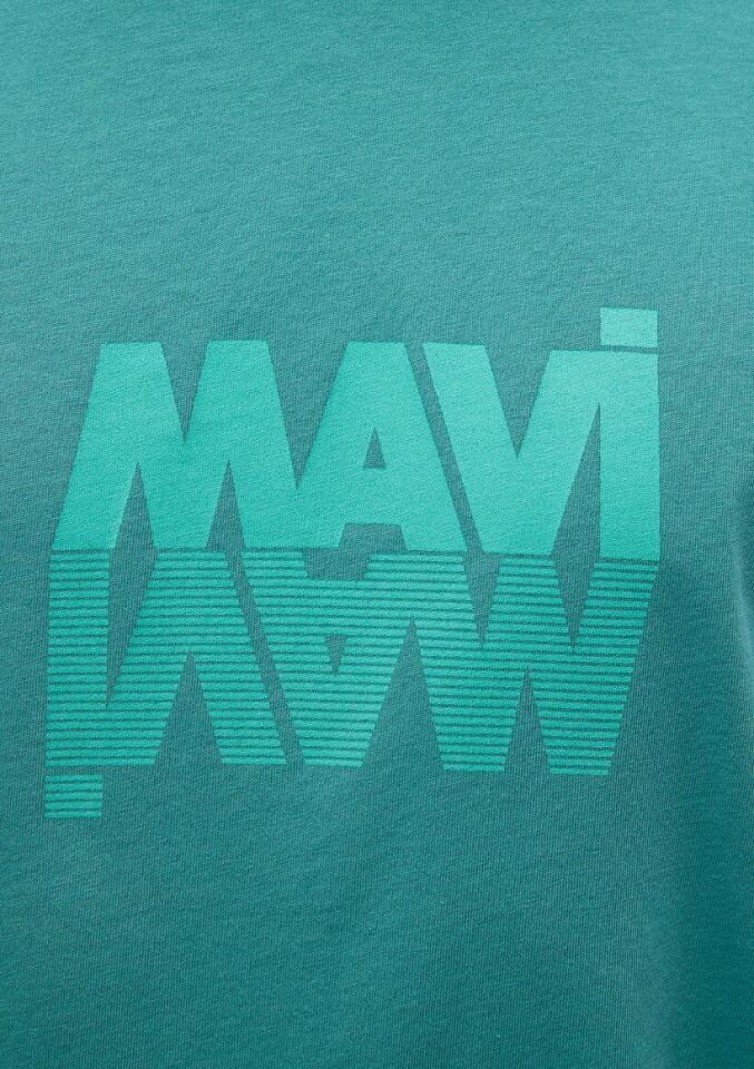 MAVİ ERKEK MAVİ LOGO TİŞÖRT Turkuaz 0611311-71824