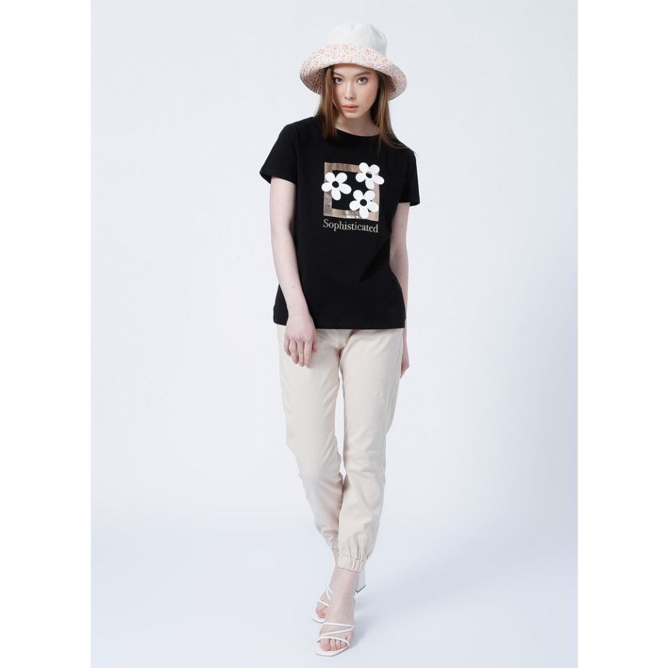 FASHİON FRİENDS KADIN Baskılı T-Shirt 22Y0014K1