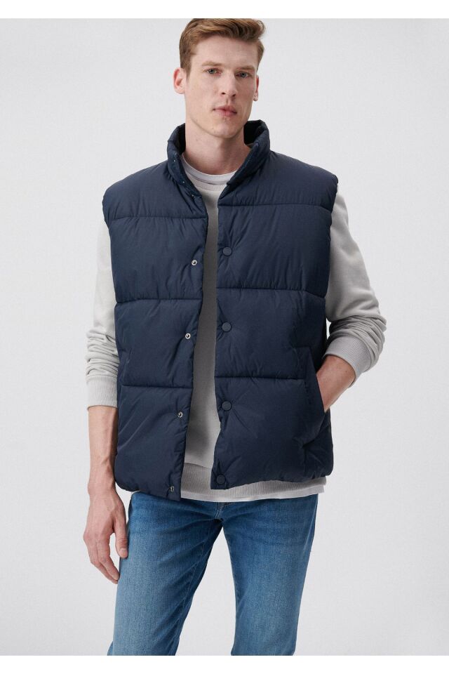 MAVİ ERKEK YELEK Gece Lacivert 0110196-70490