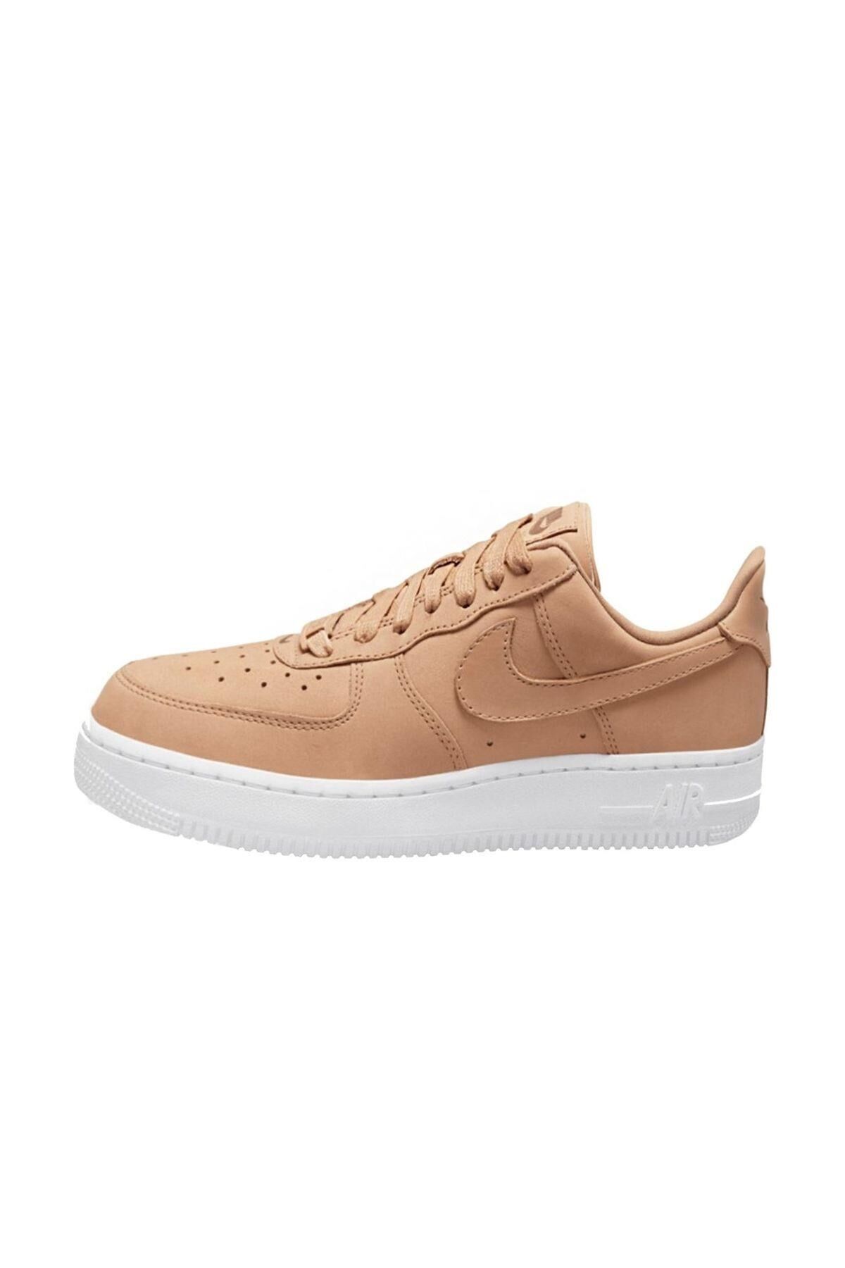 NIKE KADIN  WMNS AIR FORCE 1'07 SPOR AYAKKABI DR9503 KAHVERENGİ - 38,5