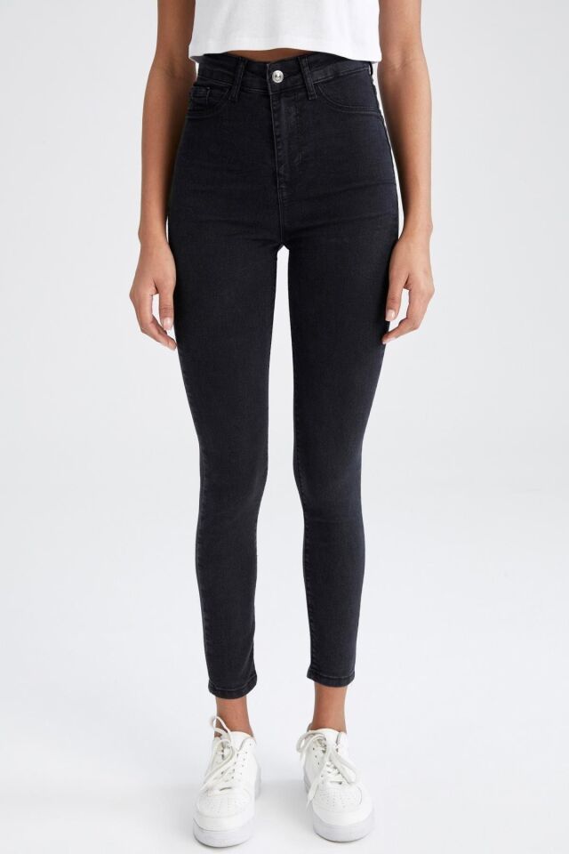 DEFACTO KADIN SUPER SKİNNY FİT YÜKSEK BEL JEAN PANTOLON X0797AZ