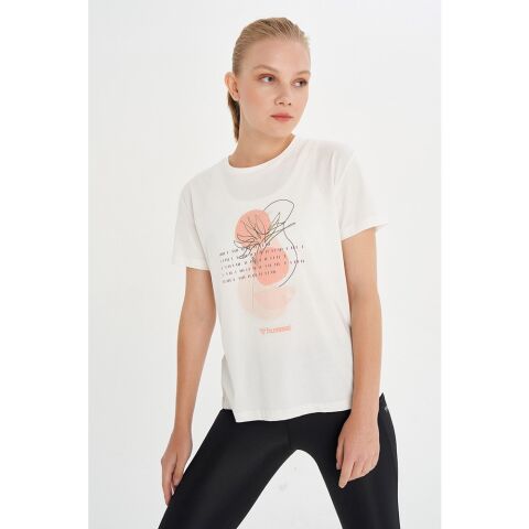 HUMMEL KADIN KISA KOL T-SHIRT TOBINO T-SHIRT S/S 911549