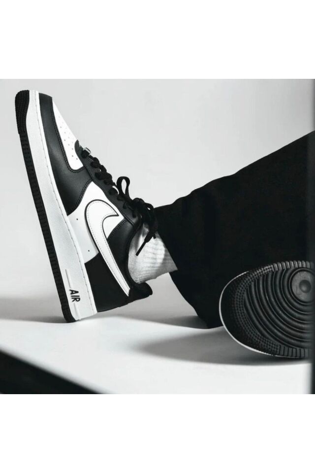 NIKE ERKEK AIR FORCE 1 LOW RETRO SPOR AYAKKABI DV0788 SİYAH - 41