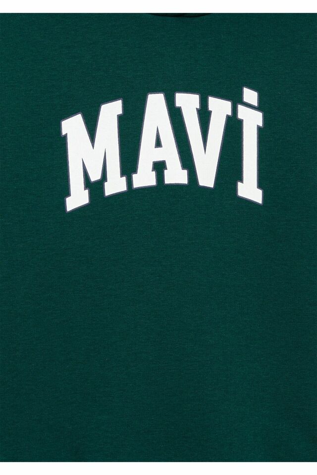 MAVİ ÇOCUK MAVİ BASKILI KAPÜŞONLU SWEATSHIRT  Koyu 6610110-81962