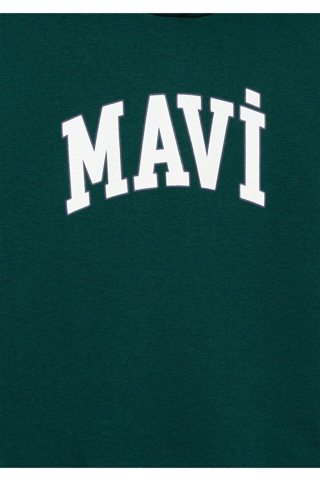 MAVİ ÇOCUK MAVİ BASKILI KAPÜŞONLU SWEATSHIRT  Koyu 6610110-81962