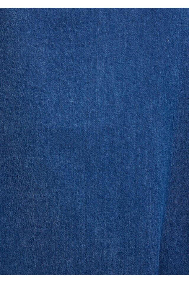 MAVİ KADIN DOKUMA ELBİSE DARK INDIGO 1310727-85481