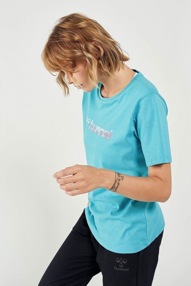 HUMMEL KADIN KISA KOL T-SHIRT MIMI T-SHIRT