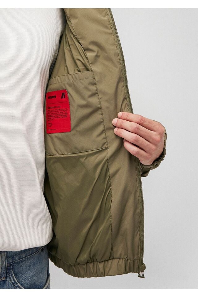 MAVİ ERKEK KAPÜŞONLU CEKET Koyu Yeşil 0110368-71559