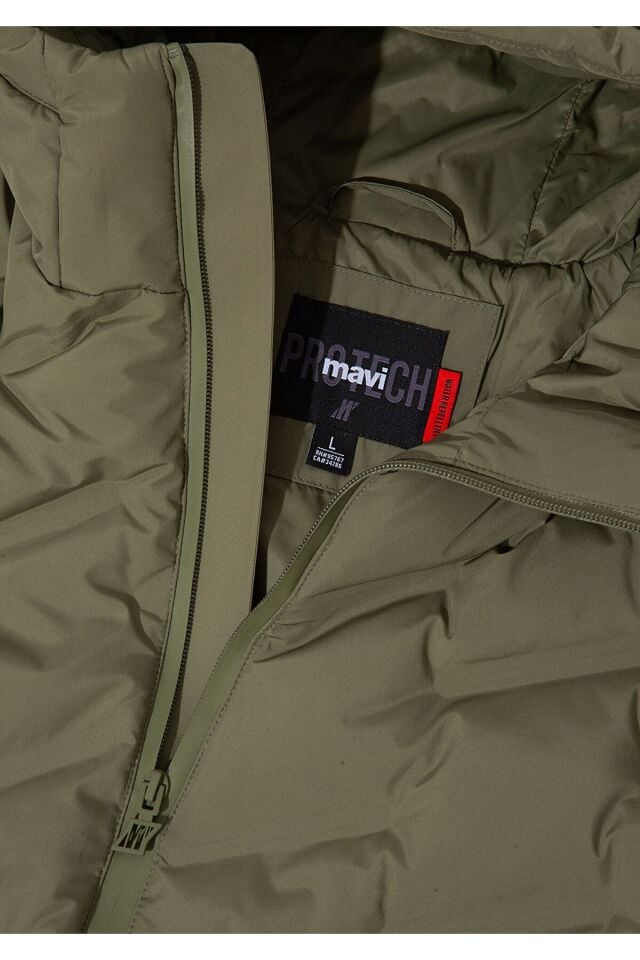 MAVİ ERKEK KAPÜŞONLU CEKET Koyu Yeşil 0110368-71559