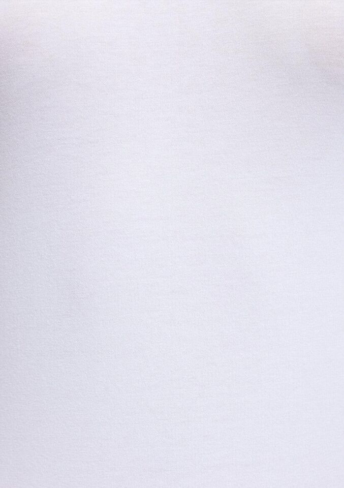 MAVİ KADIN YUVARLAK YAKA BASIC TİŞÖRT BEYAZ 1600963-620