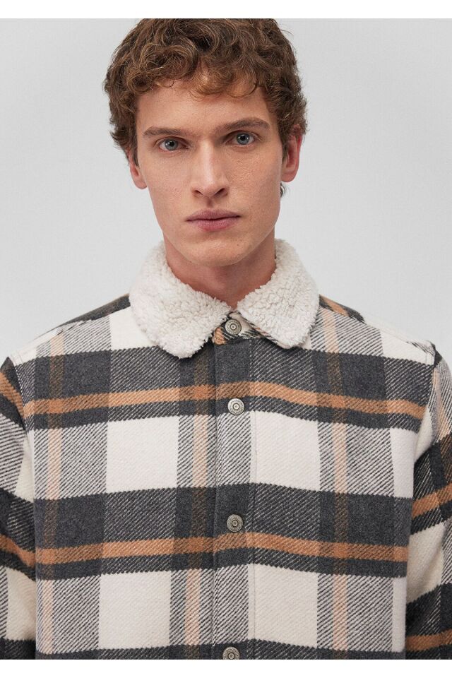 MAVİ ERKEK KARELİ SHACKET Gri Kareli 0110511-88236