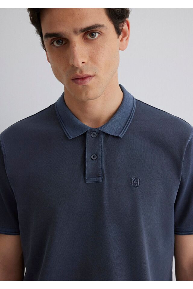 MAVİ ERKEK POLO TİŞÖRT Mürekkep Mavi 0612621-70726