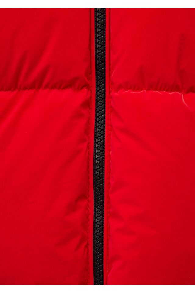 MAVİ KADIN KAPÜŞONLU CEKET Kırmızı 1110043-81773