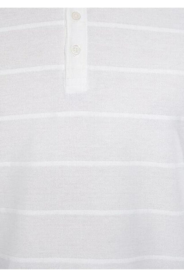 MAVİ ERKEK POLO TİŞÖRT Kırık Beyaz 0611408-70057