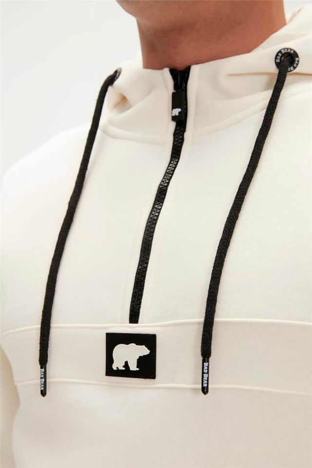 BAD BEAR ERKEK DEFENCE HALF-ZIP HOODIE 19.02.27.027