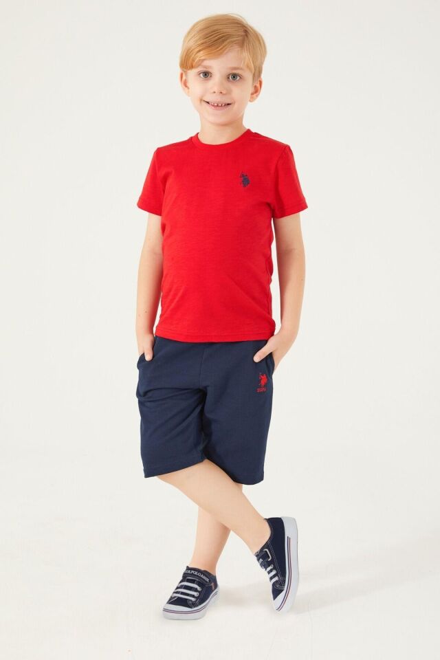 U.S. POLO ASSN. ERKEK ÇOCUK BERMUDA TAKIM US1354-G