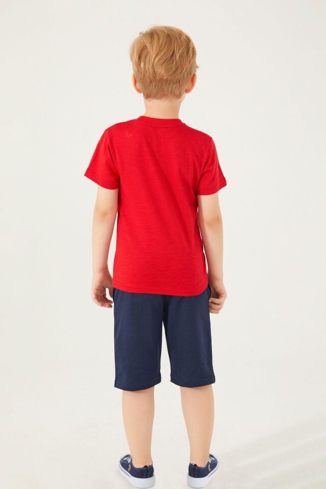 U.S. POLO ASSN. ERKEK ÇOCUK BERMUDA TAKIM US1354-G