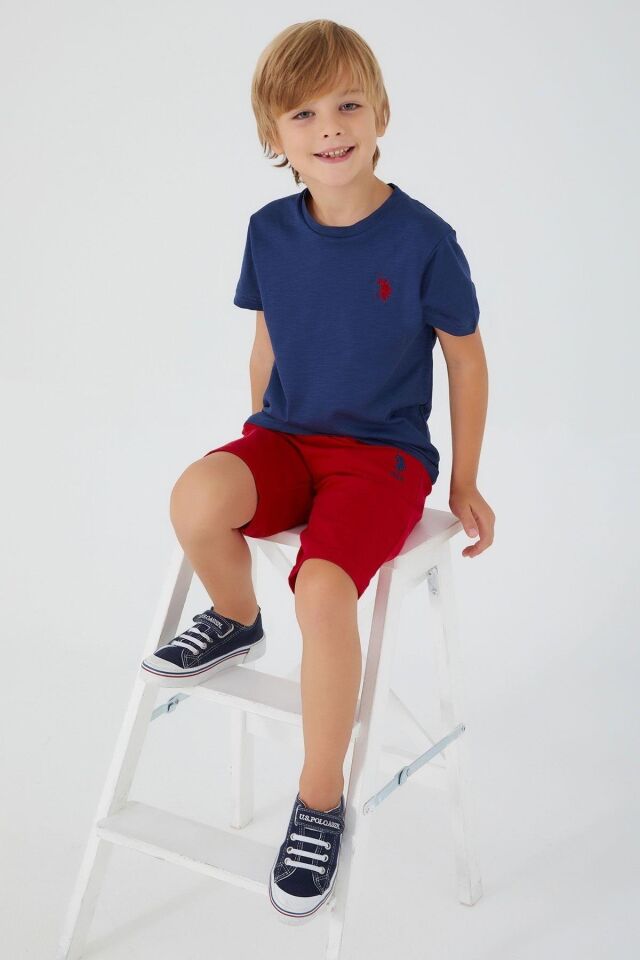 U.S. POLO ASSN. ERKEK ÇOCUK BERMUDA TAKIM US1354-G