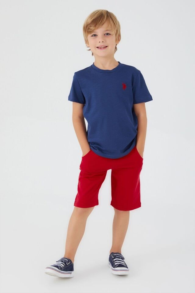 U.S. POLO ASSN. ERKEK ÇOCUK BERMUDA TAKIM US1354-G