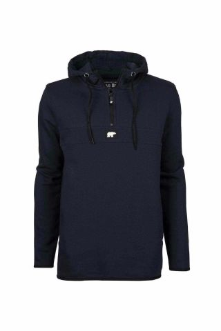 BAD BEAR ERKEK DEFENCE HALF-ZIP HOODIE 19.02.27.027 LACİVERT - XL