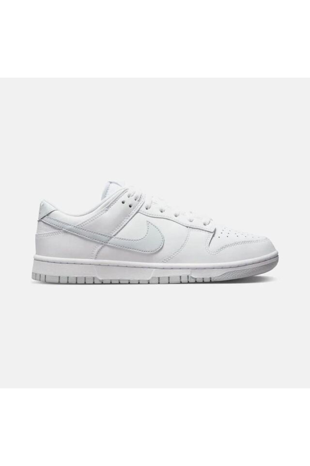 NIKE ERKEK DUNK LOW RETRO SPOR AYAKKABI DV0831 BEYAZ - 40
