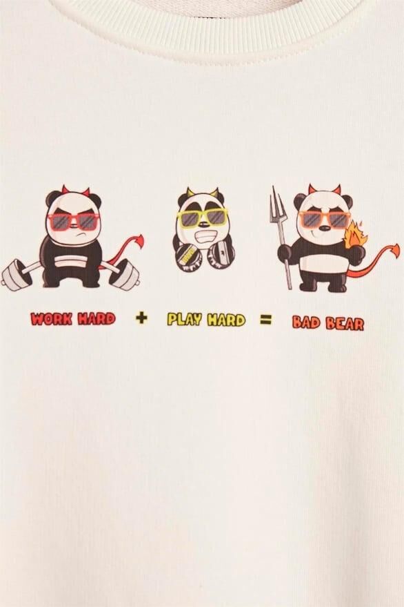 BAD BEAR ÇOCUK PLAY HARD CREWNECK JR 23.06.12.003