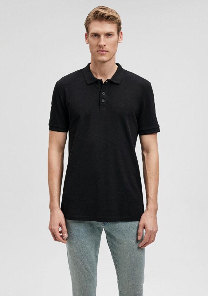 MAVİ ERKEK POLO TİŞÖRT Siyah 064946-21842