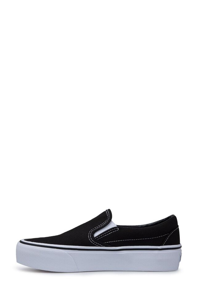 VANS KADIN UA Classic Slip-On Platform SPOR AYAKKABI VN00018EBLK1