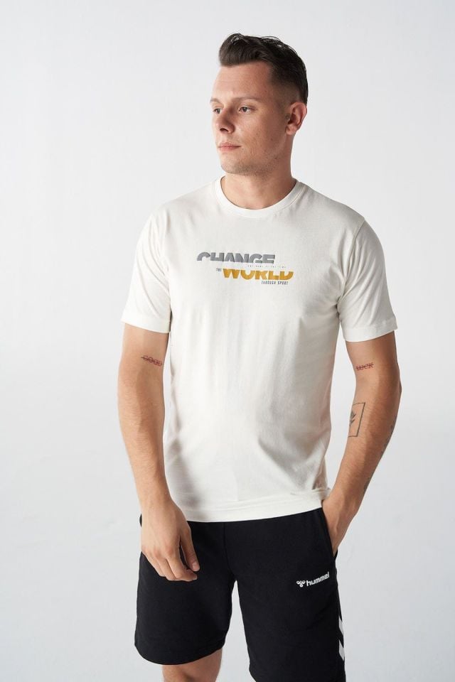 HUMMEL ERKEK KISA KOL T-SHIRT HMLDIVIDE T-SHIRT SS 911794