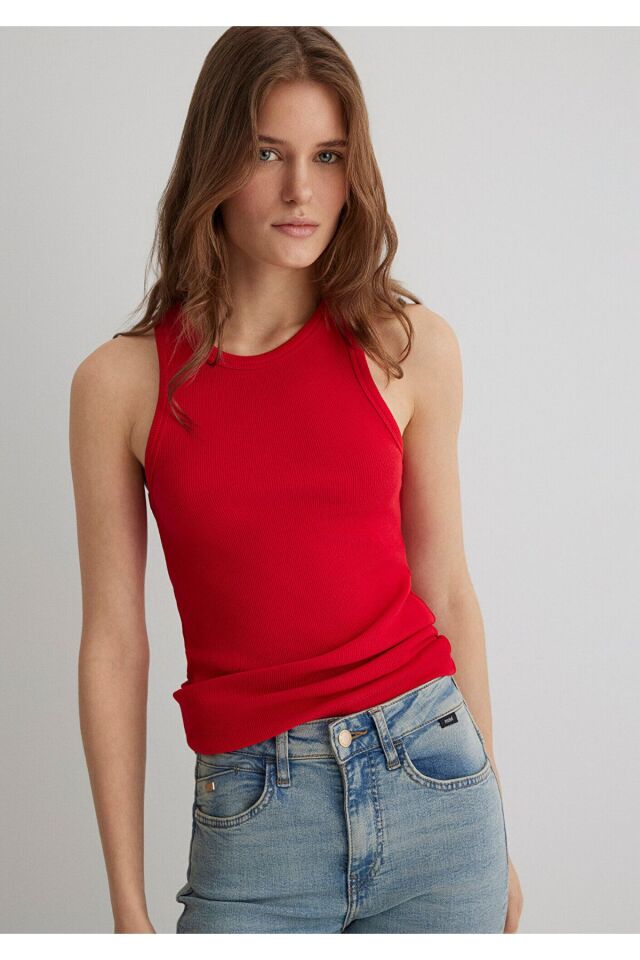 MAVİ KADIN ASKILI BASIC Çin Kırmızısı 1612462-70467