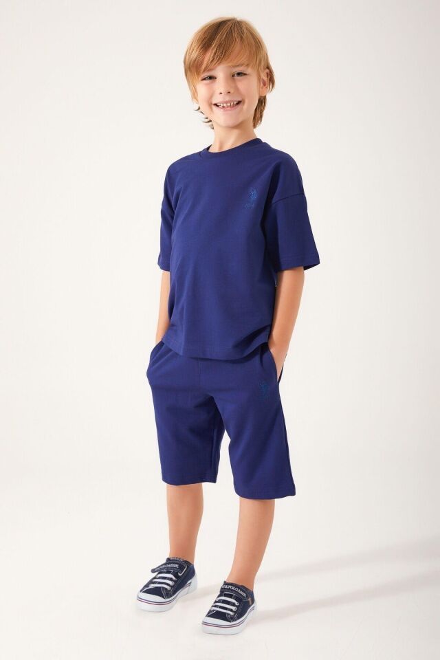 U.S. POLO ASSN. ERKEK ÇOCUK BERMUDA TAKIM US1366-G