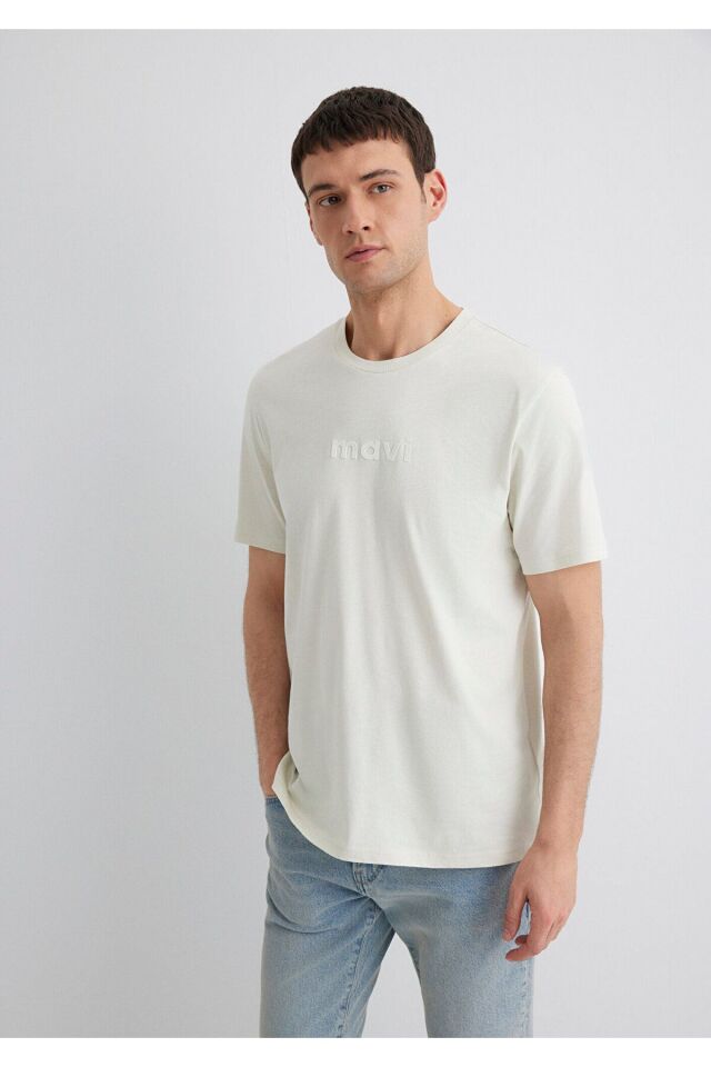 MAVİ ERKEK MAVİ BASKILI TİŞÖRT Sisli Gri 0612732-70142