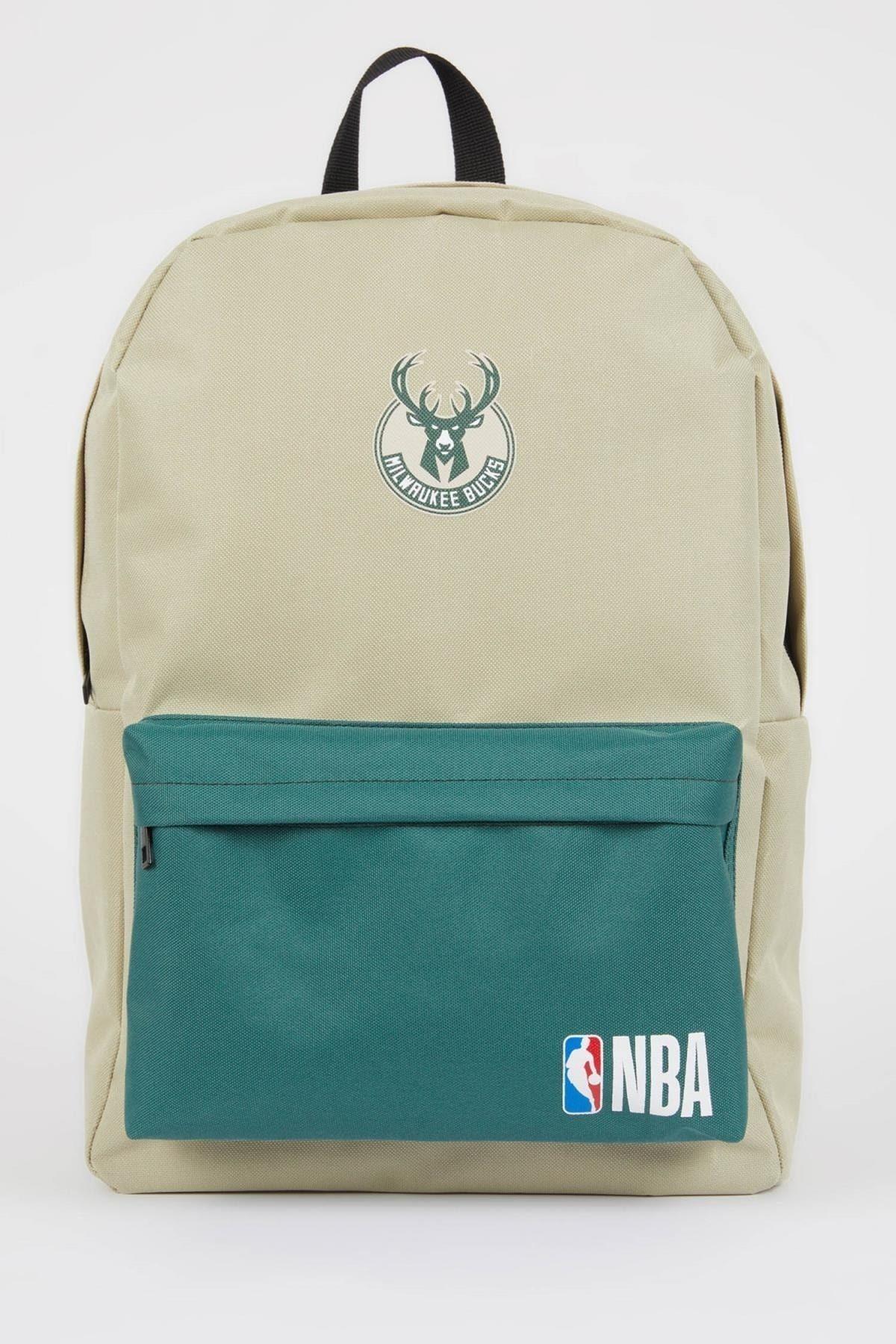 DEFACTO ERKEK FİT NBA MİLWAUKEE BUCKS SIRT ÇANTASI A2819AX