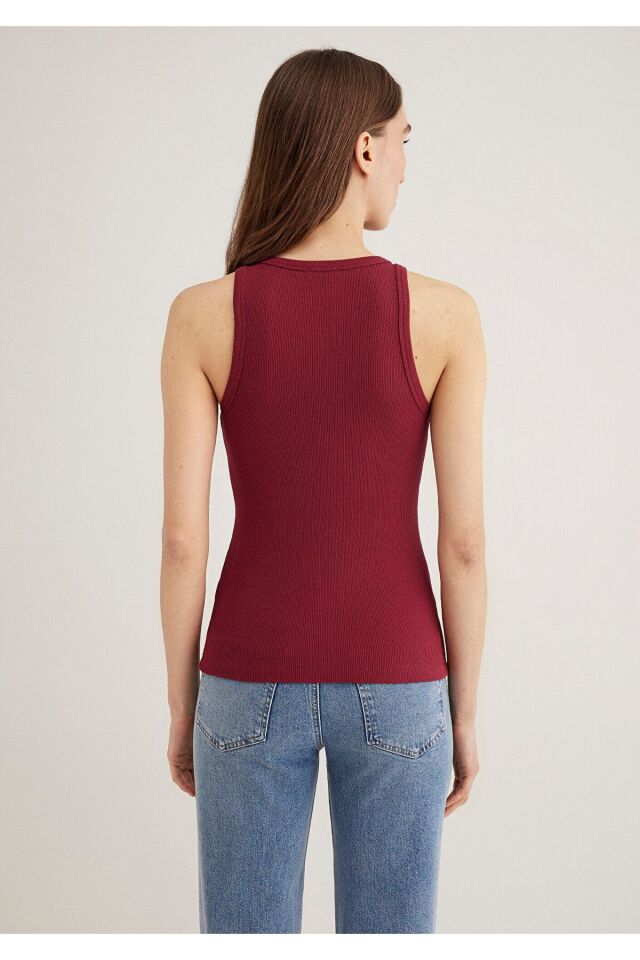 MAVİ KADIN ASKILI BASIC Koyu Bordo 1612462-70430